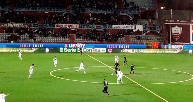 Trapani-Brescia all'andata
