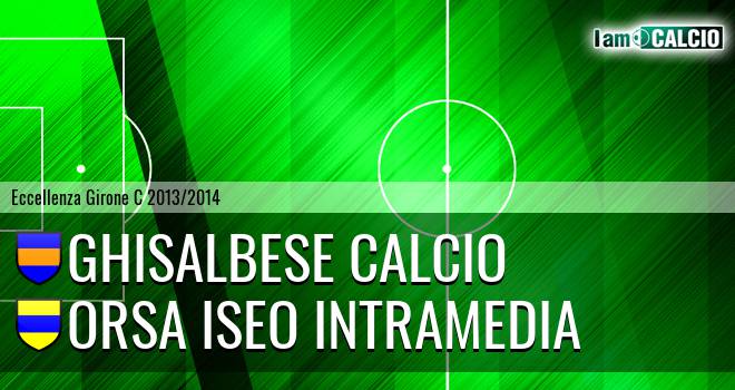 Ghisalbese Calcio - Orsa Iseo Intramedia