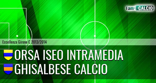 Orsa Iseo Intramedia - Ghisalbese Calcio