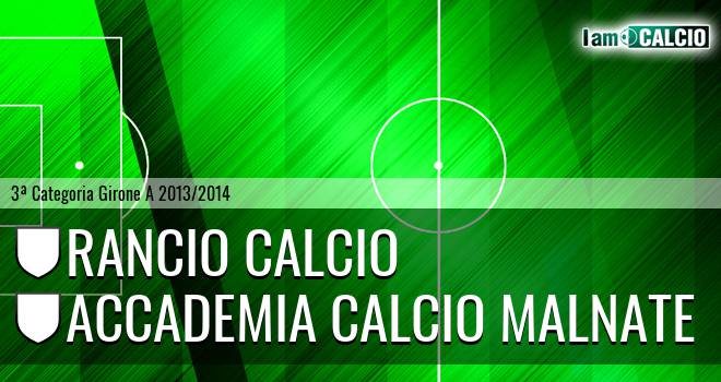 Rancio calcio - Accademia calcio Malnate