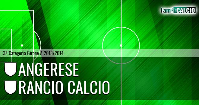 Angerese - Rancio calcio