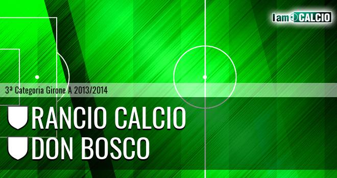 Rancio calcio - Don Bosco