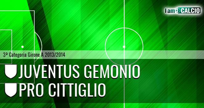 Juventus Gemonio - Pro Cittiglio