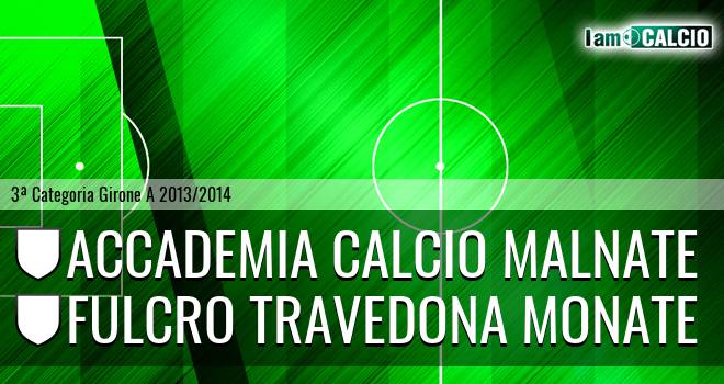 Accademia calcio Malnate - Fulcro Travedona Monate