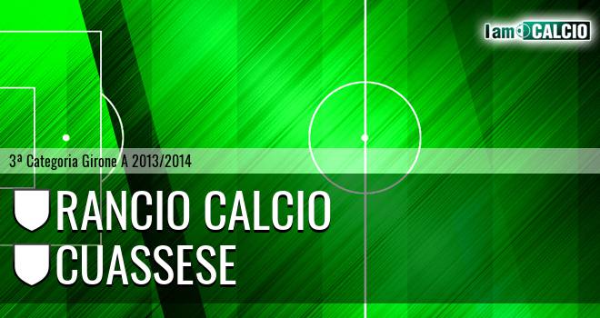 Rancio calcio - Cuassese