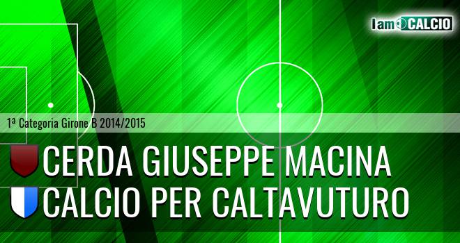 Cerda Giuseppe Macina - Calcio Per Caltavuturo