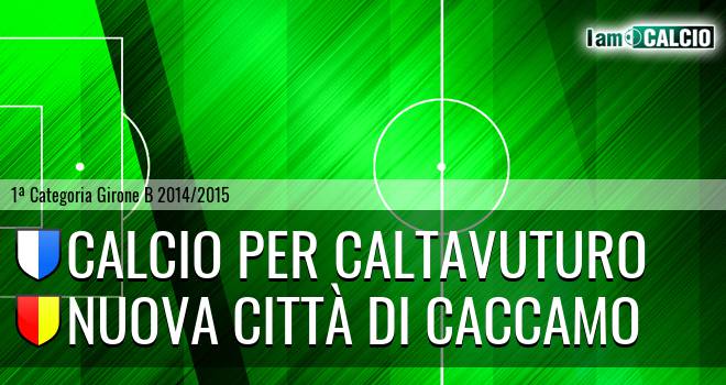 Calcio Per Caltavuturo - Nuova Città di Caccamo