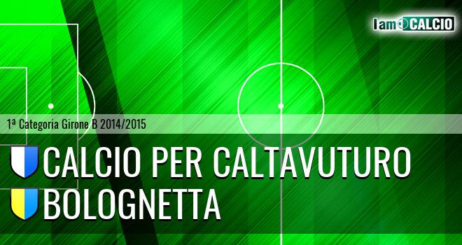 Calcio Per Caltavuturo - Bolognetta