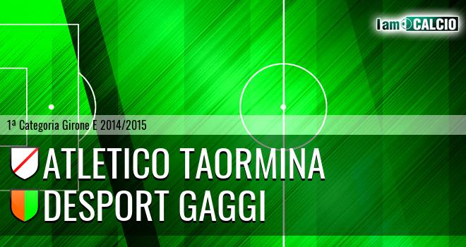 Atletico Taormina - Desport Gaggi