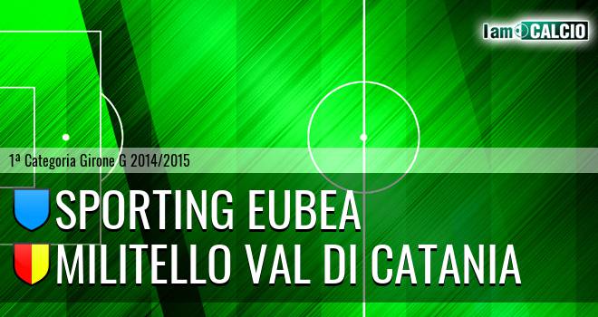 Sporting Eubea - Militello Val di Catania