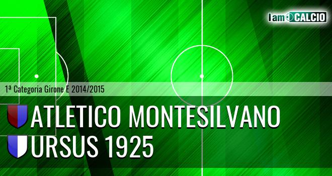 Atletico Montesilvano - Ursus 1925