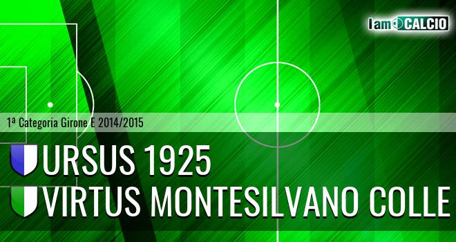 Ursus 1925 - Virtus Montesilvano Colle