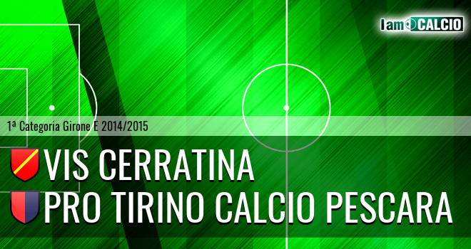 Vis Cerratina - Pro Tirino Calcio Pescara