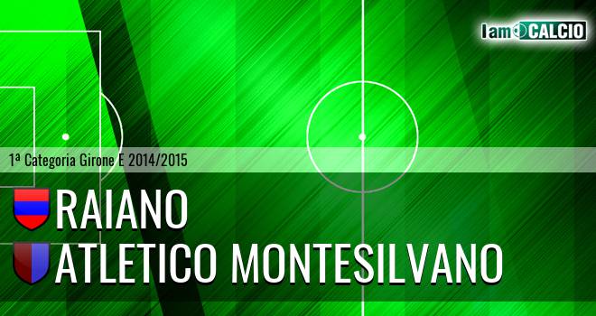 Raiano - Atletico Montesilvano