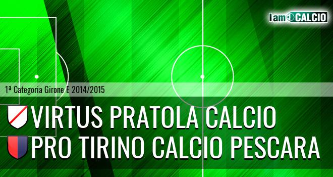 Virtus Pratola Calcio - Pro Tirino Calcio Pescara