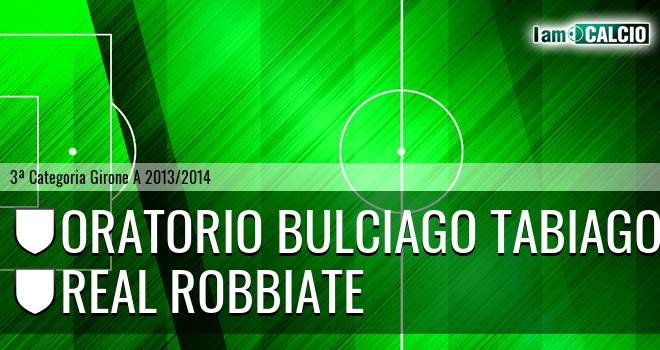 Oratorio Bulciago Tabiago - Real Robbiate