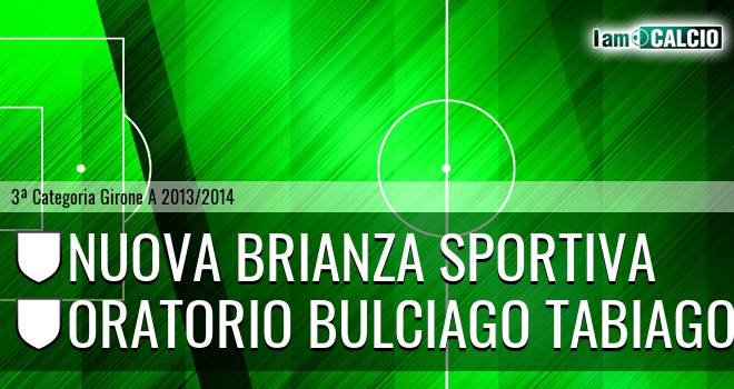 Nuova Brianza Sportiva - Oratorio Bulciago Tabiago