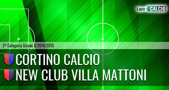 Cortino Calcio - New Club Villa Mattoni