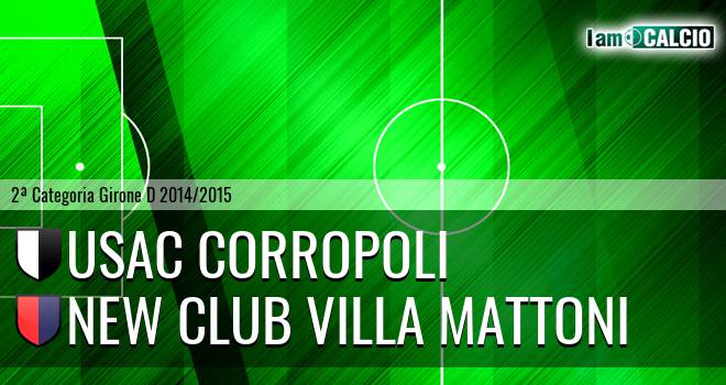 USAC Corropoli - New Club Villa Mattoni