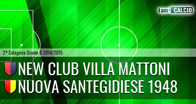 New Club Villa Mattoni - Santegidiese 1948