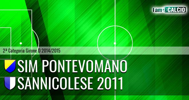 Sim Pontevomano - Sannicolese 2011