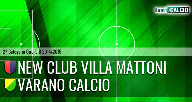 New Club Villa Mattoni - Varano Calcio