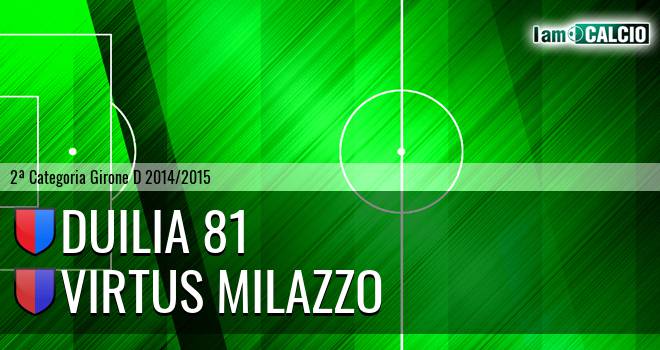 Duilia 81 - Virtus Milazzo