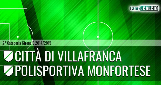 Città di Villafranca - Monforte S. Giorgio Calcio