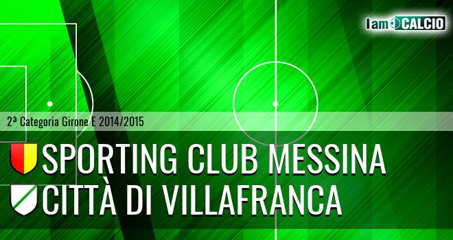 Sporting Club Messina - Città di Villafranca