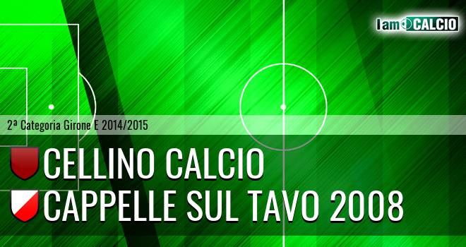 Cellino Calcio - Cappelle sul Tavo 2008