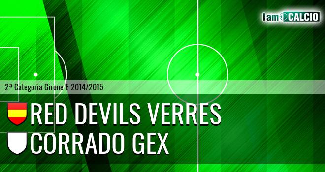 Red Devils Verres - Corrado Gex