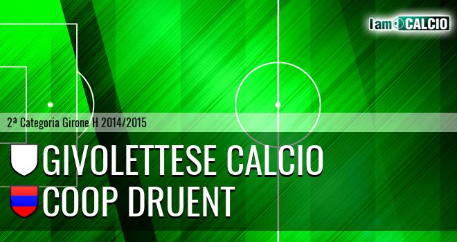 Givolettese Calcio - Coop Druent