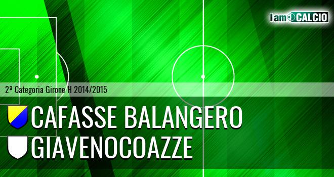 Cafasse Balangero - GiavenoCoazze