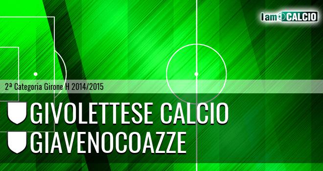 Givolettese Calcio - GiavenoCoazze