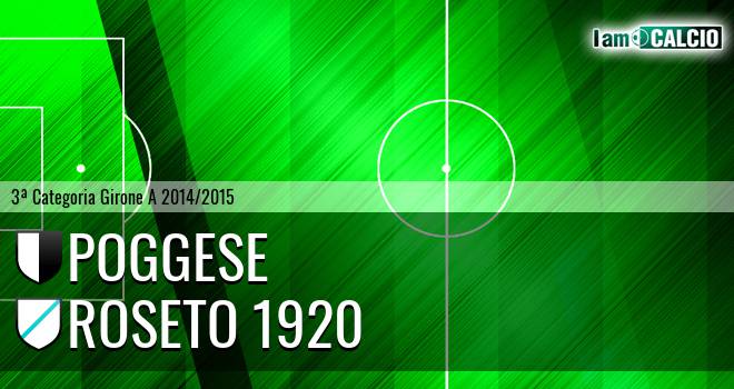 Poggese - Roseto 1920