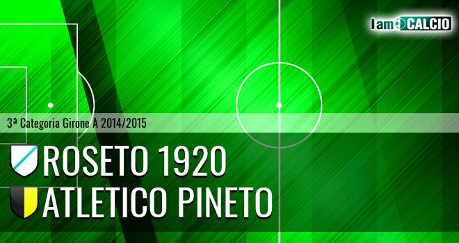 Roseto 1920 - Atletico Pineto