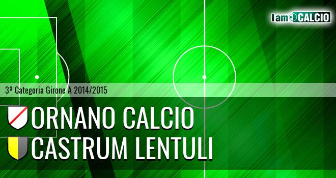 Ornano Calcio - Castrum Lentuli