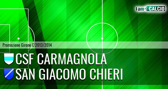 Csf Carmagnola - San Giacomo Chieri