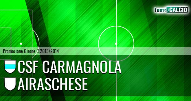 Csf Carmagnola - Airaschese