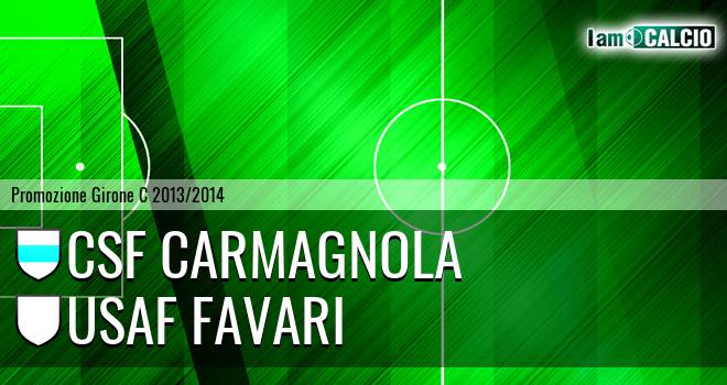 Csf Carmagnola - Usaf Favari