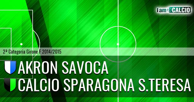 Akron Savoca - Calcio Sparagona S.Teresa