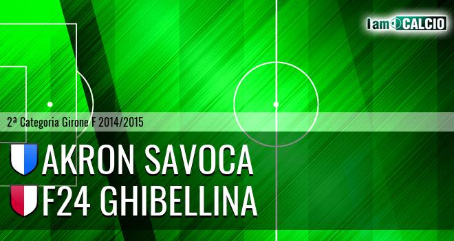 Akron Savoca - F24 Ghibellina