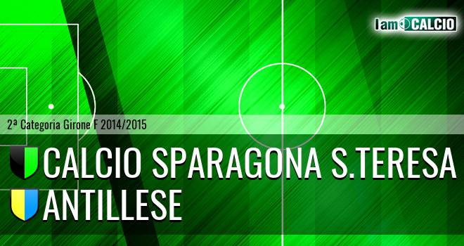 Calcio Sparagona S.Teresa - Antillese