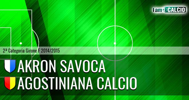 Akron Savoca - Agostiniana Calcio