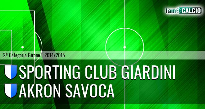 Sporting Club Giardini - Akron Savoca