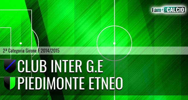 Club Inter G.E - Piedimonte Etneo