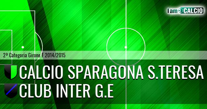 Calcio Sparagona S.Teresa - Club Inter G.E