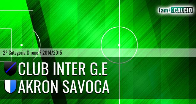 Club Inter G.E - Akron Savoca