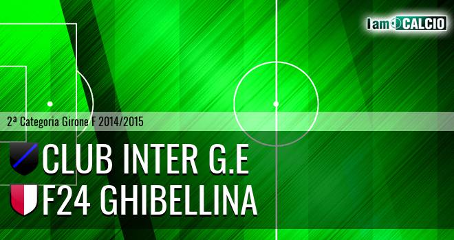 Club Inter G.E - F24 Ghibellina