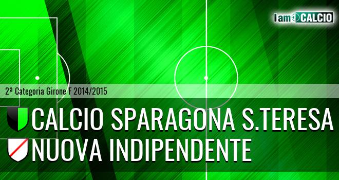 Calcio Sparagona S.Teresa - Nuova Indipendente